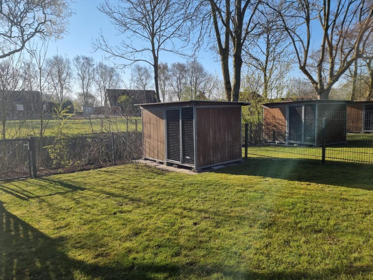 Ferienhaus Steuerbord Im Bootshaus Neßmersiel エクステリア 写真